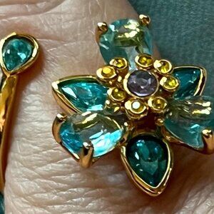 Swarovski Blue Earrings